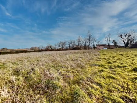 terrain plat viabilisé – 1 470 m² – mirande