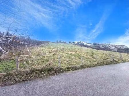 terrain 2 037 m² avec vue dégagée – nollieux (42260)