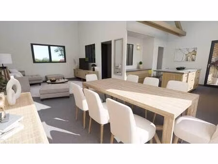 terrain avec maison neuve à vendre