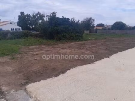 vente terrain 407 m² saint-pierre-d’oléron (17310)