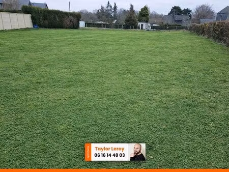 vente terrain 913 m² luneray (76810)