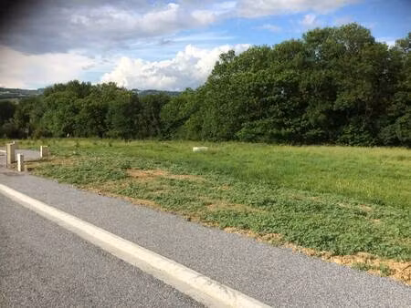 terrain constructible viabilisé à vendre