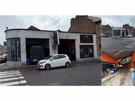 garage à vendre à rue salvador allende 11 haine-saint-paul (vwd16673)