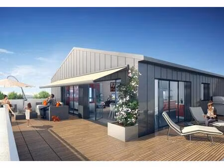 *retour à la vente ! neuf et bientot livré ! dernier etage avec immense terrrasse de 46 m2