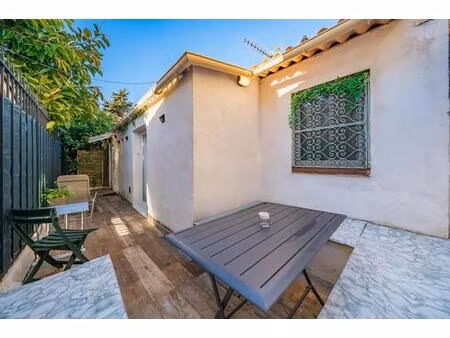 jolie maison t2 avec terrasse à cannes