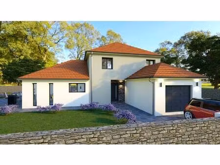 terrain avec maison neuve à vendre