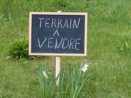 terrain constructible à vendre