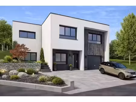 terrain avec maison neuve à vendre