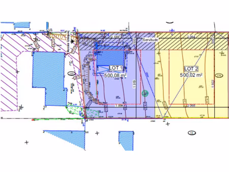 terrain thyez viabilisé 500m2 lot 2