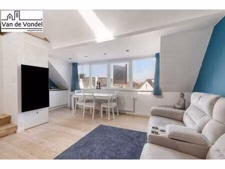 appartement de 2 chambres situé au centre de la panne.