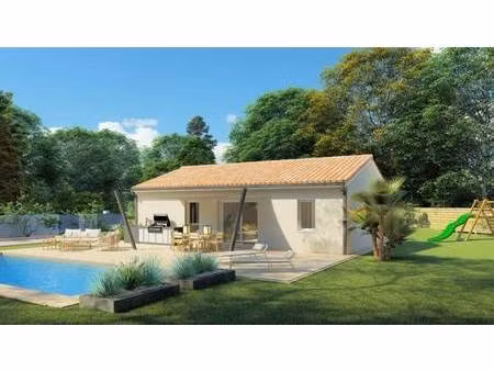 terrain avec maison neuve à vendre