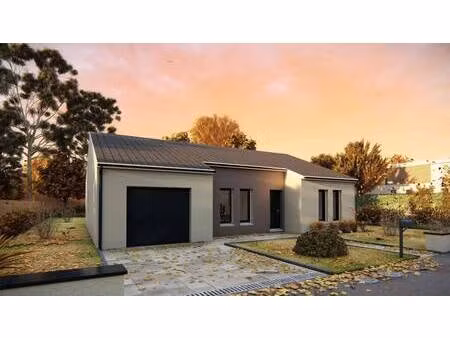 terrain avec maison neuve à vendre