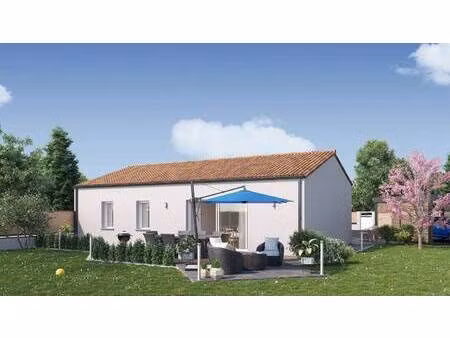 terrain avec maison neuve à vendre