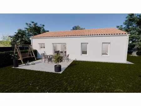 terrain avec maison neuve à vendre