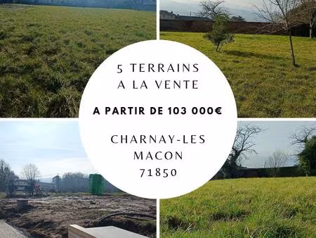 terrain constructible à vendre