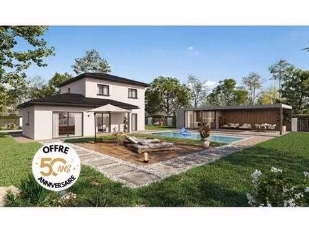 terrain avec maison neuve à vendre