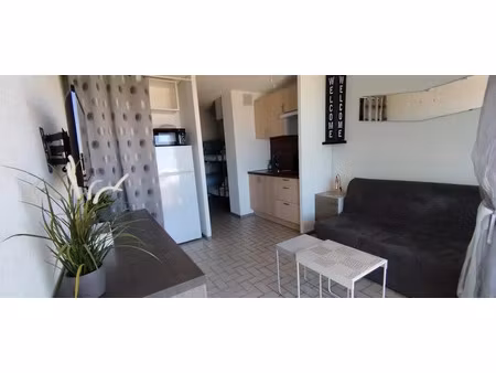 location meublée appartement 1 pièce 20 m² à le grau-du-roi (30240)  600 €