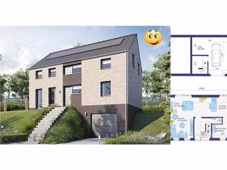 maison à vendre avec garage et 4 chambres   villers-la-ville (vbd88707)