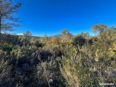 magnifique terrain de loisirs 1050 m² à roquefort-les-pins – accès véhicule - ensoleillé –