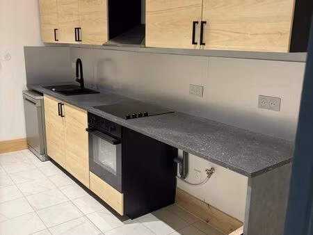 appartement refait à neuf 98m2  grande terrasse  terrain