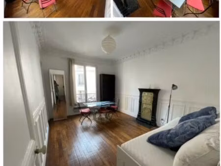 grand 2 pieces 42m2 meublé 14e métro alesia l4