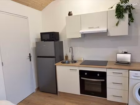 appartement meublé 20m2 - neuf et équipé
