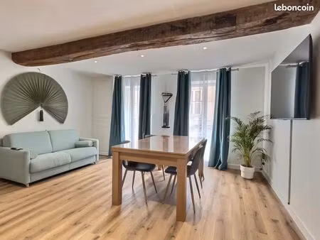 2 pièces 50 m² · appt de standing · quartier centre-ville