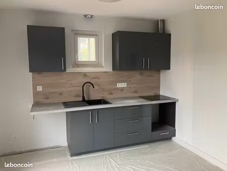 maison individuelle rénovée  grand garage & jardin