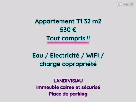 t1 meublé 530 - résidence calme sécurisée