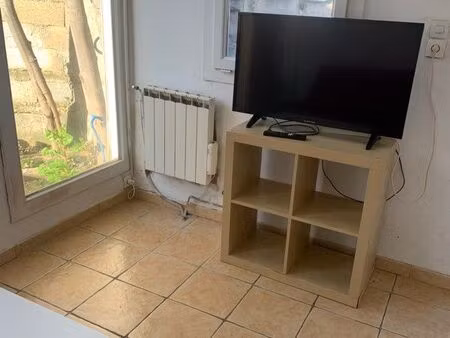 studette meublée 16 m² + terrasse 16 m² – marseille 15ᵉ (hauteurs) – 550 cc