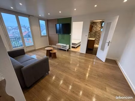 location meublé 42m2 montmagny chauffage et eau inclu dans les charges