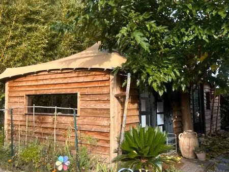 lodge en bois isolé – 38 m² – 2021 - idéal studio bien être ou hébergement insolite
