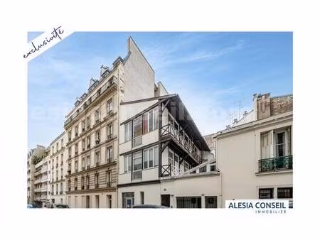 atelier/studio 21 m² entre montparnasse et denfert-rochereau