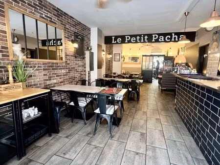 restaurant bar à vendre - cagnes dur mer emplacement n1