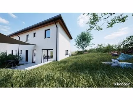 maison 100 m² en duplex + garage + jardin