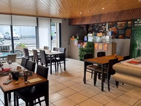 snack restaurant rentable avec contrat lycée – clientèle fidèle