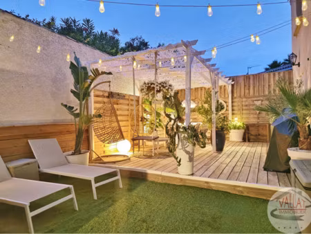 appartement en rez-de-jardin avec 2 parkings à vendre sur ag