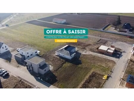 en vente terrain constructible 5 55 ares – 94 350 € |dessenheim