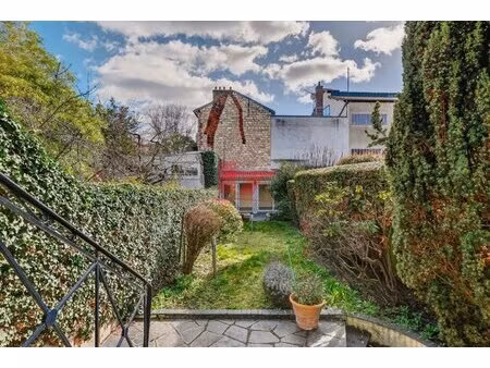 vanves - maison de ville 4/5 pieces - jardin