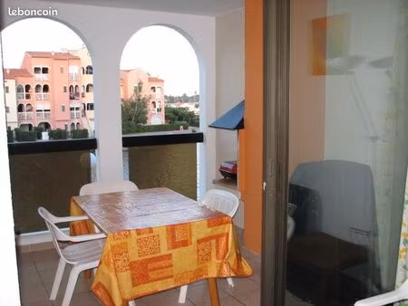 pour personne en déplacement  libre jusqu au 15 juin apt le barcarès la coudalère