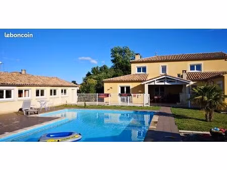 location villa meublée + appartement adjacent