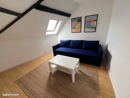 beau studio meublé  20 m² à maubeuge proche gare
