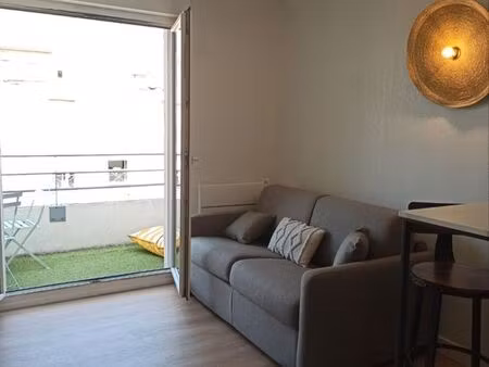 studio meublé la timone balcon garage cave