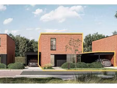 strak moderne villa aan nieuw park