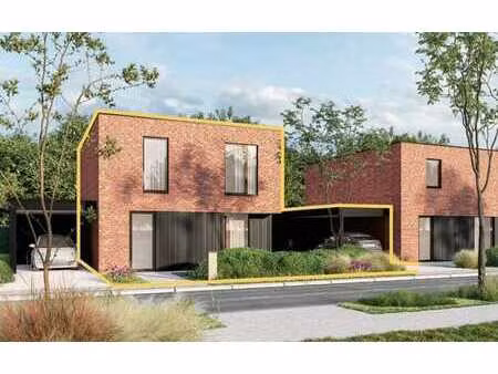 strak moderne villa aan nieuw park