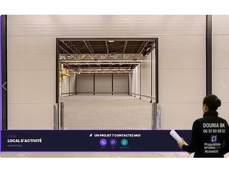 montataire - local d'activité  entrepôt 480 m²