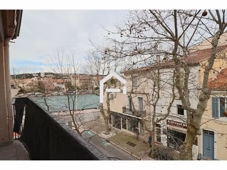 duplex avec terrasse  vue canal  dernier étage  faibles charges