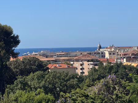 2 pièces cannes montfleury vue mer