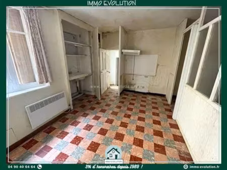 vente maison 3 pièces 67 m² rasteau (84110)