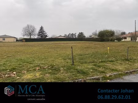 vente terrain 700 m² à le porge (33680)  170 000 €